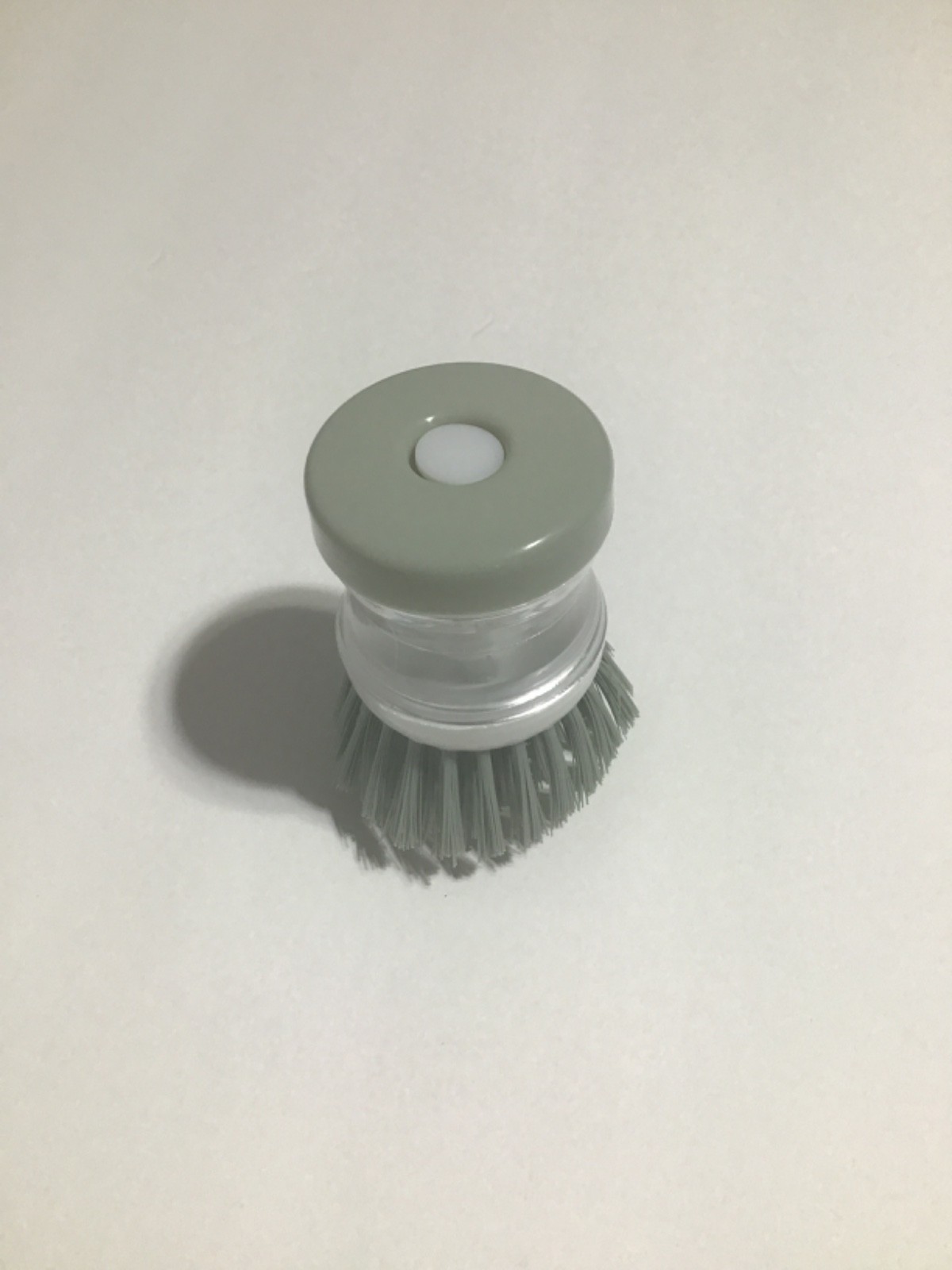 2 PC SOAP DISPENSING HANDHELD BRUSH 3 COLOR MULTI-PURPOSE CLEANING