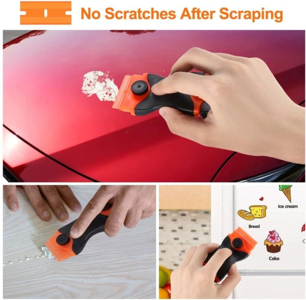 Glass Scraper Cleaning Tool – Multipurpose Window Cleaner for Car Film, Ceramic