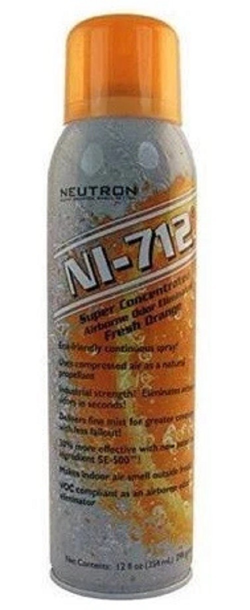 Ni-712 Odor Eliminator, Orange Dry Mist – 2 Pack