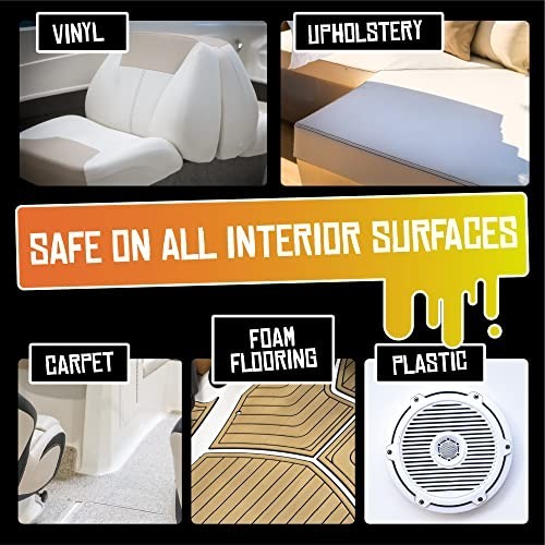 Boat Juice 2in1 Interior Boat Cleaner & Protectant | Vinyl Boat Seat Cleaner + C