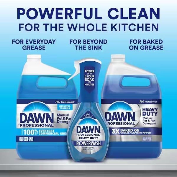 Dawn Original Dishwashing Liquid 1 Gallon Blue Dish Soap