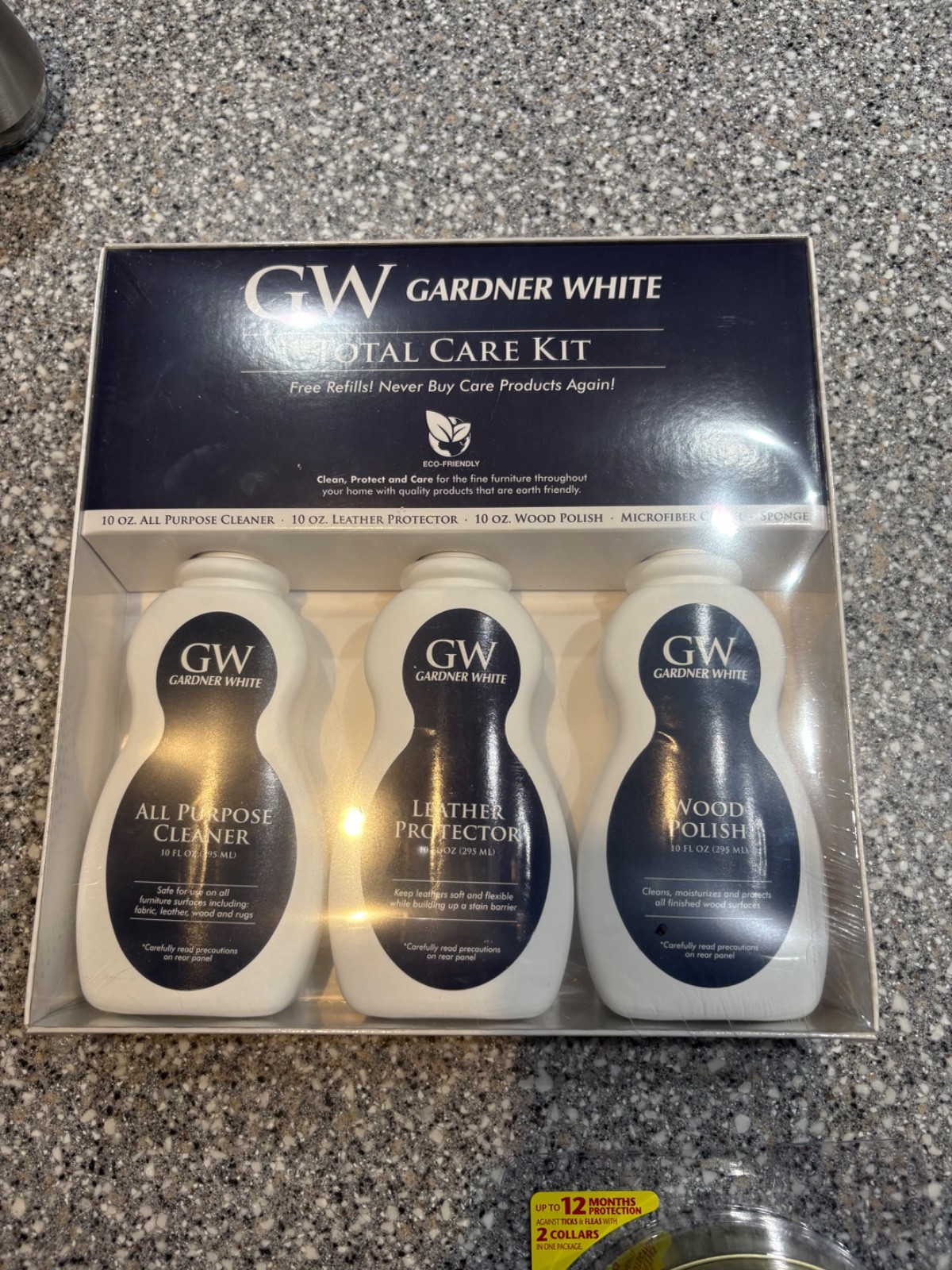 GW Gardner White Total Care Cleaning Kit Luxe Care Serveco New Free Refills