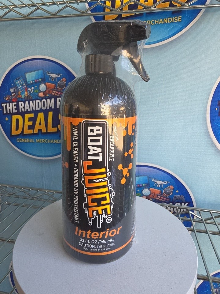 Boat Juice 2in1 Interior Boat Cleaner & Protectant Spray | Vinyl Boat Seat Clean