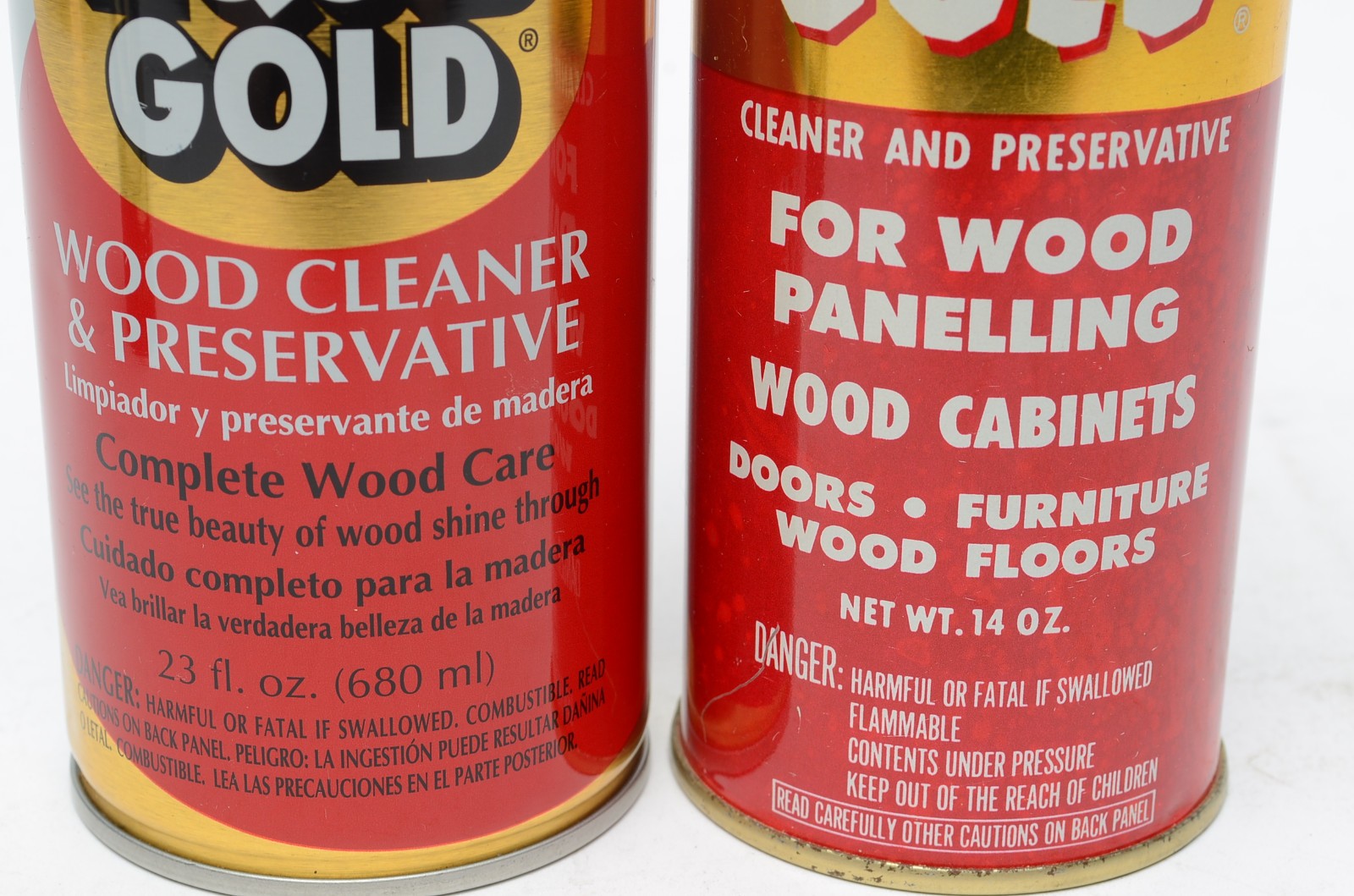 Scott’s Liquid Gold Wood Cleaner Preservative Lot Pourable & Aerosol Almond USA