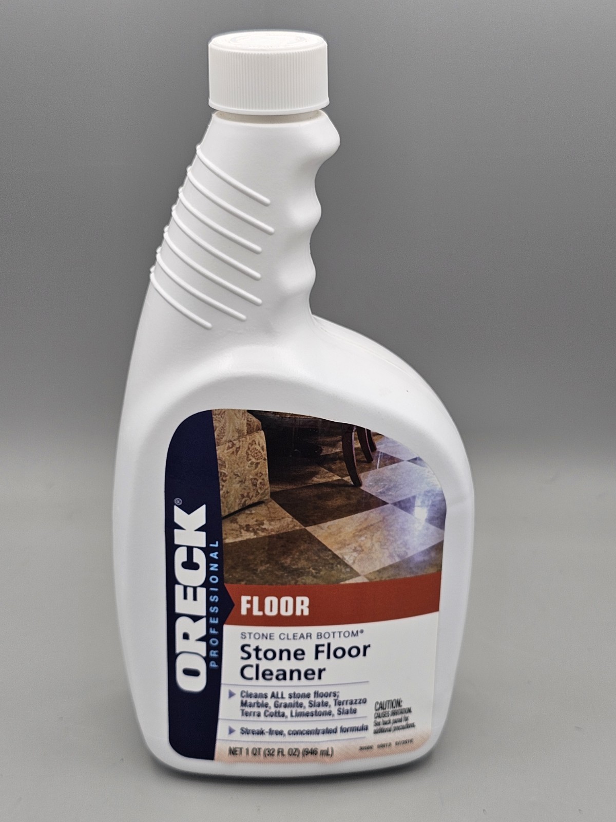 Oreck Pro Stone Floor Cleaner 32oz Sealed Nos Marble Granite Slate Terrazzo Htf