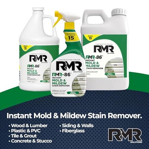 RMR-86 Instant Mold and Mildew Stain Remover 30 Fl Oz (Pack of 1), clear