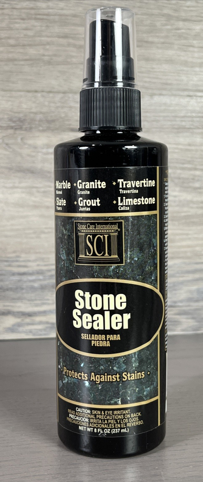 SCI Countertop Stone Spray Sealer 8 Oz New