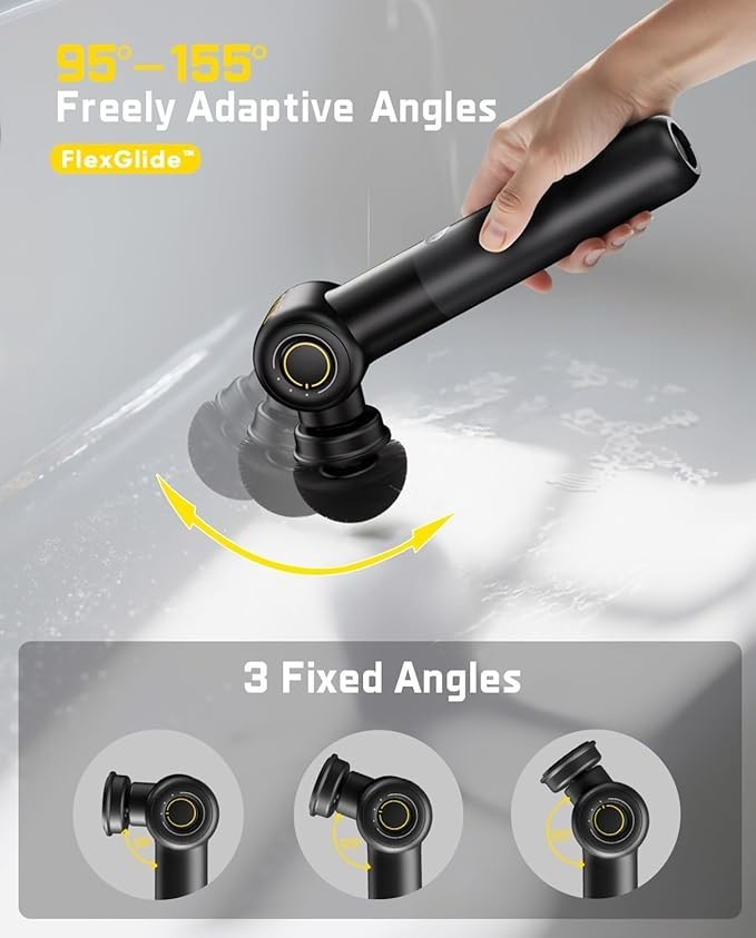 Fanttik Flip G9 Pro Electric Scrubber, VoltiPulse Motor, Dual-Speed Cleaner with