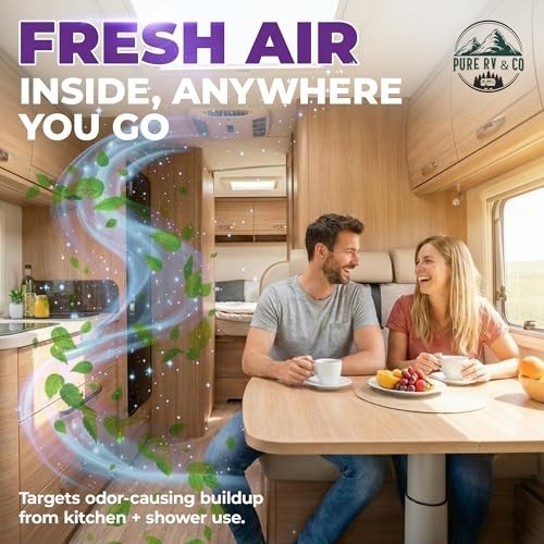 32oz Grey Water Tank Treatment 2 Pack | Fast-Acting RV & Camper Odor Eliminator