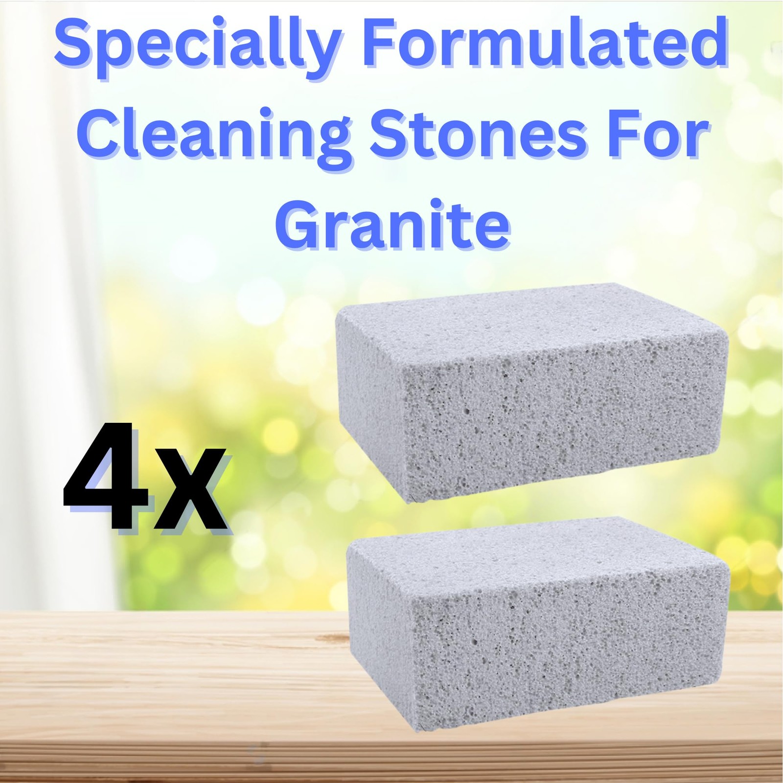 Headstone Cleaning Stones – Granite Headdstone Cleaning Kit for Cemetery Memo…