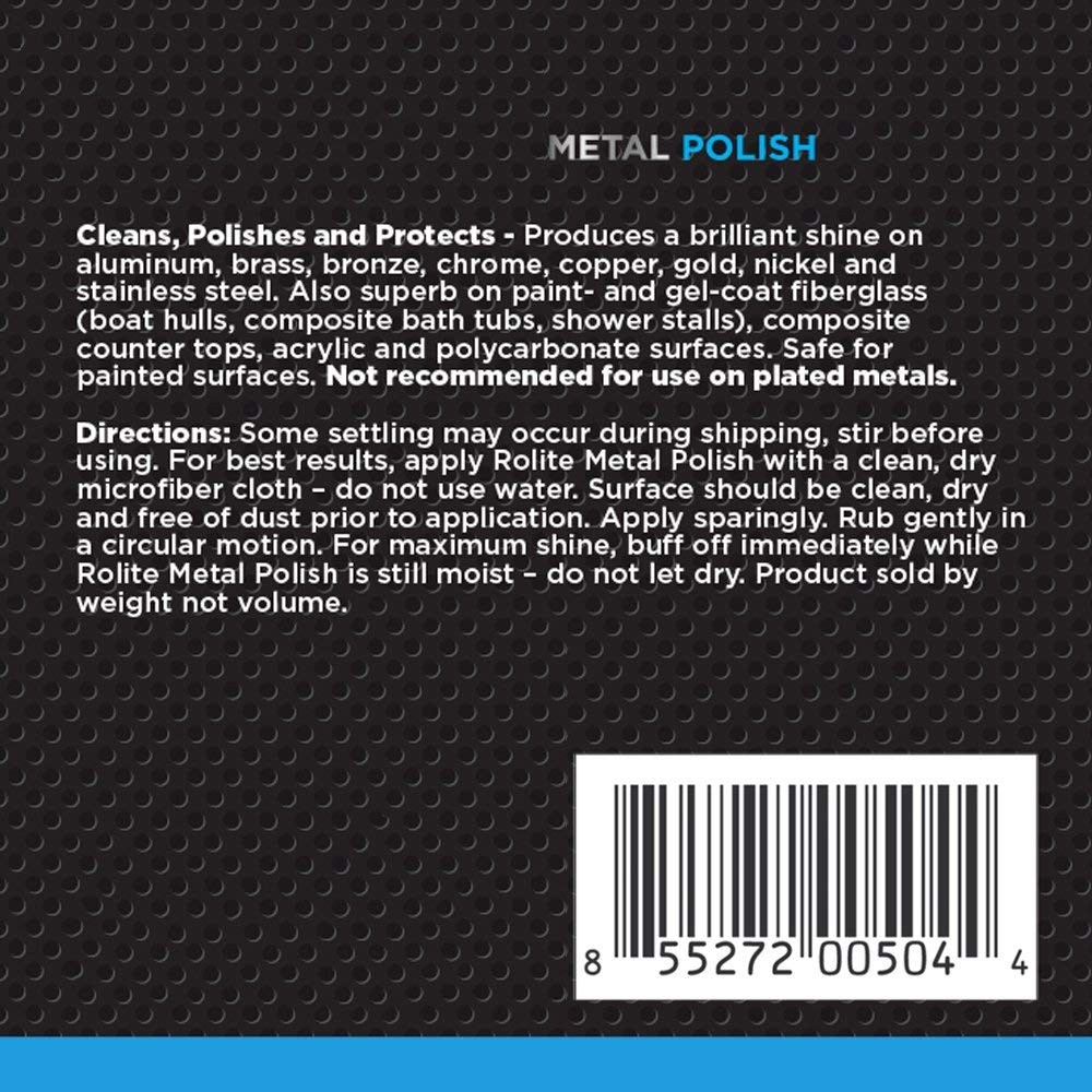 Metal Polish Paste, 4.5 oz, Industrial Strength Scratch Remover & Cleaner for…