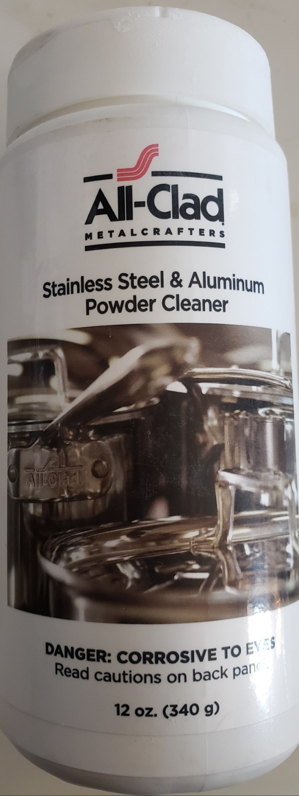 All-Clad 00942 Cookware Cleaner and Polish, 12-Ounce