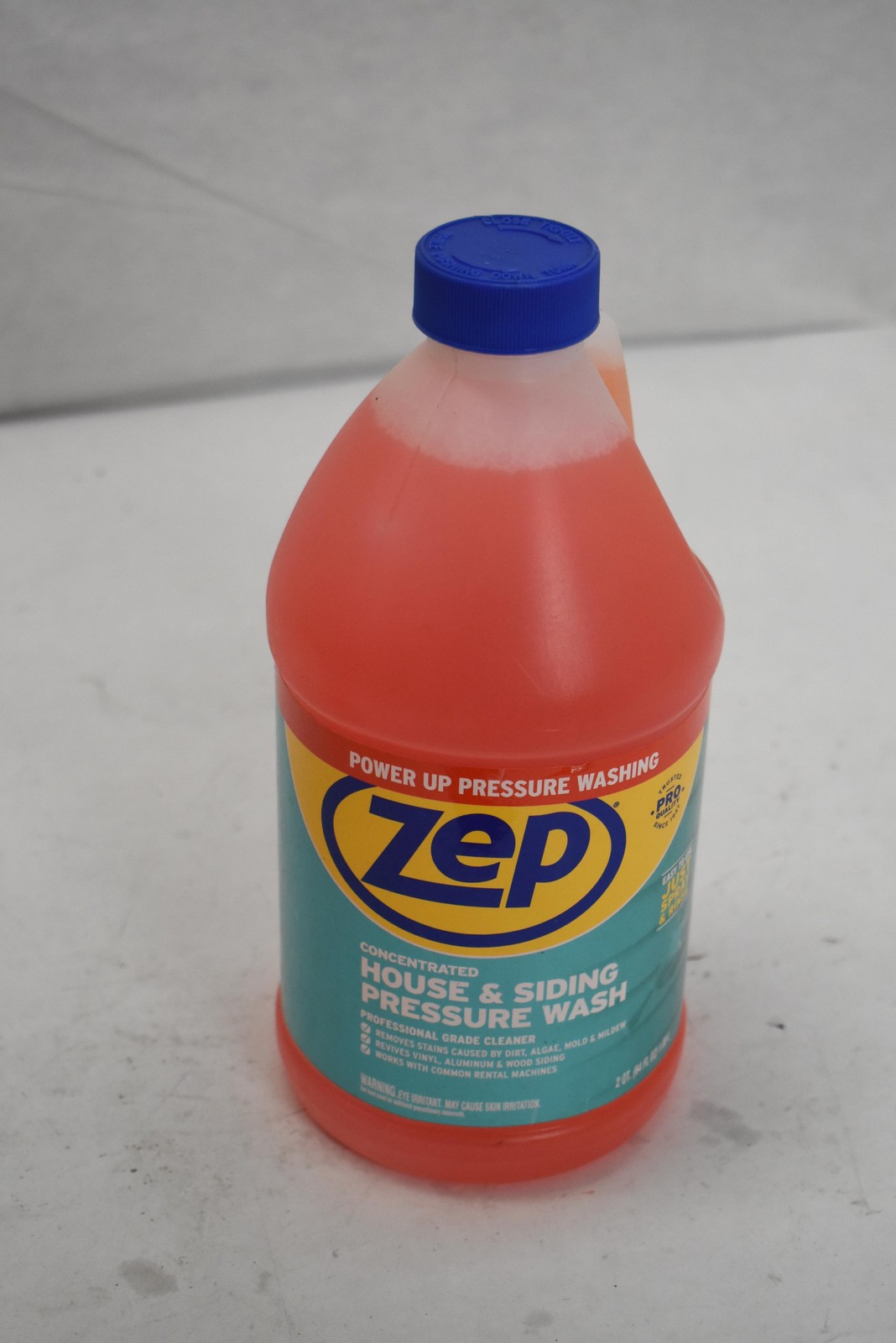 Zep House Siding Pressure Wash Cleaner Concentrate 2 QT Removes Dirt