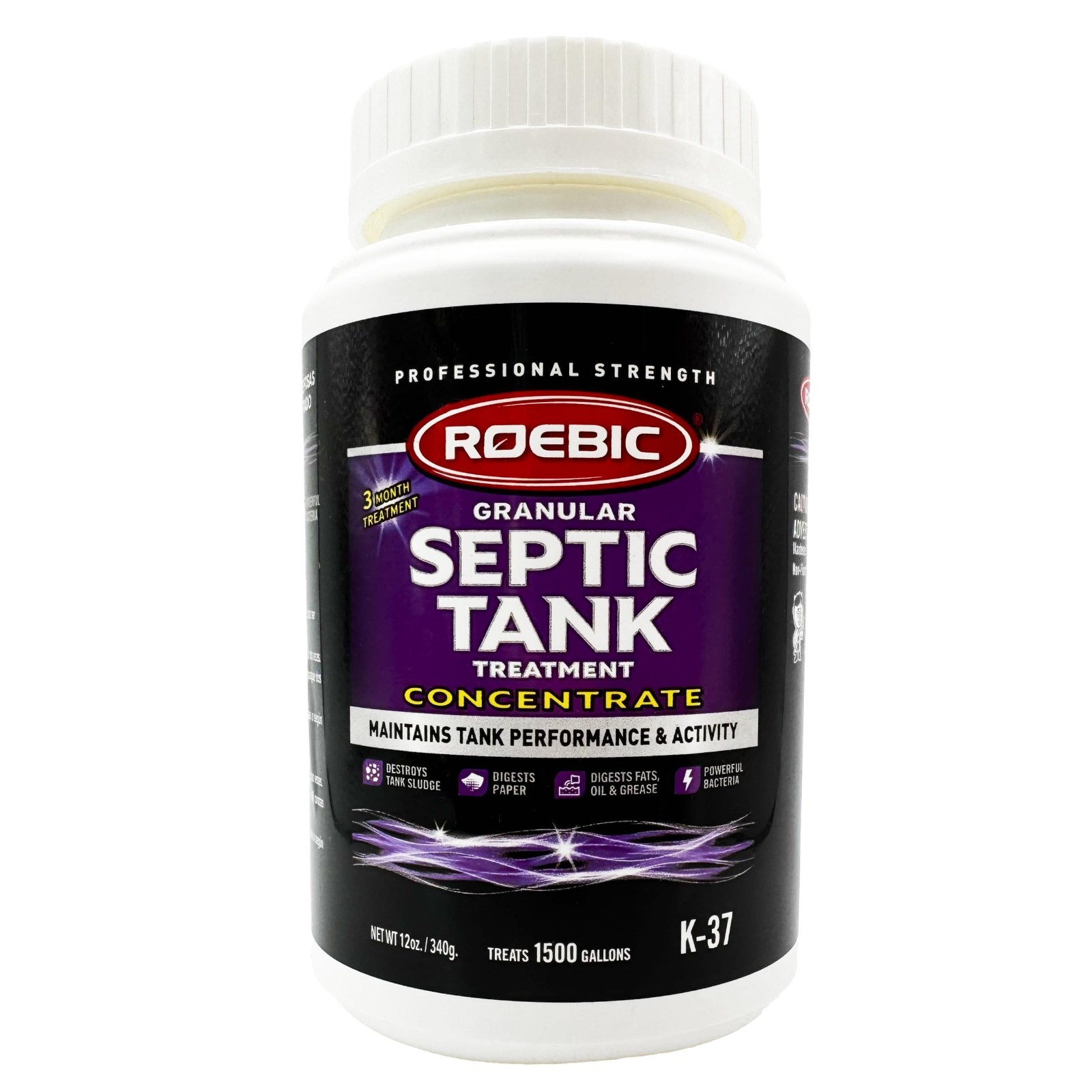 Granular Septic Tank Treatment – Bacterial Enzyme Formula for Clog Prevention &