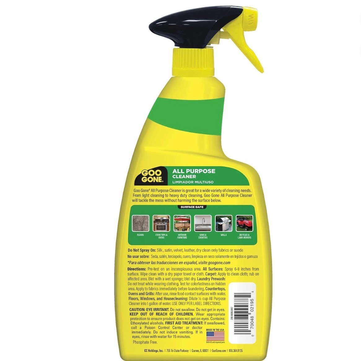 Goo Gone All Purpose Cleaner 32 oz Surface Safe Citrus Spray New