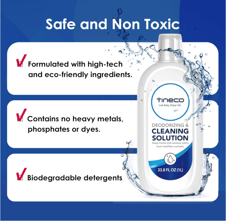 Tineco Floor Cleaning Solution 2L for iFLOOR ONE Series, 67.6 Fl Oz (Pack of 1)