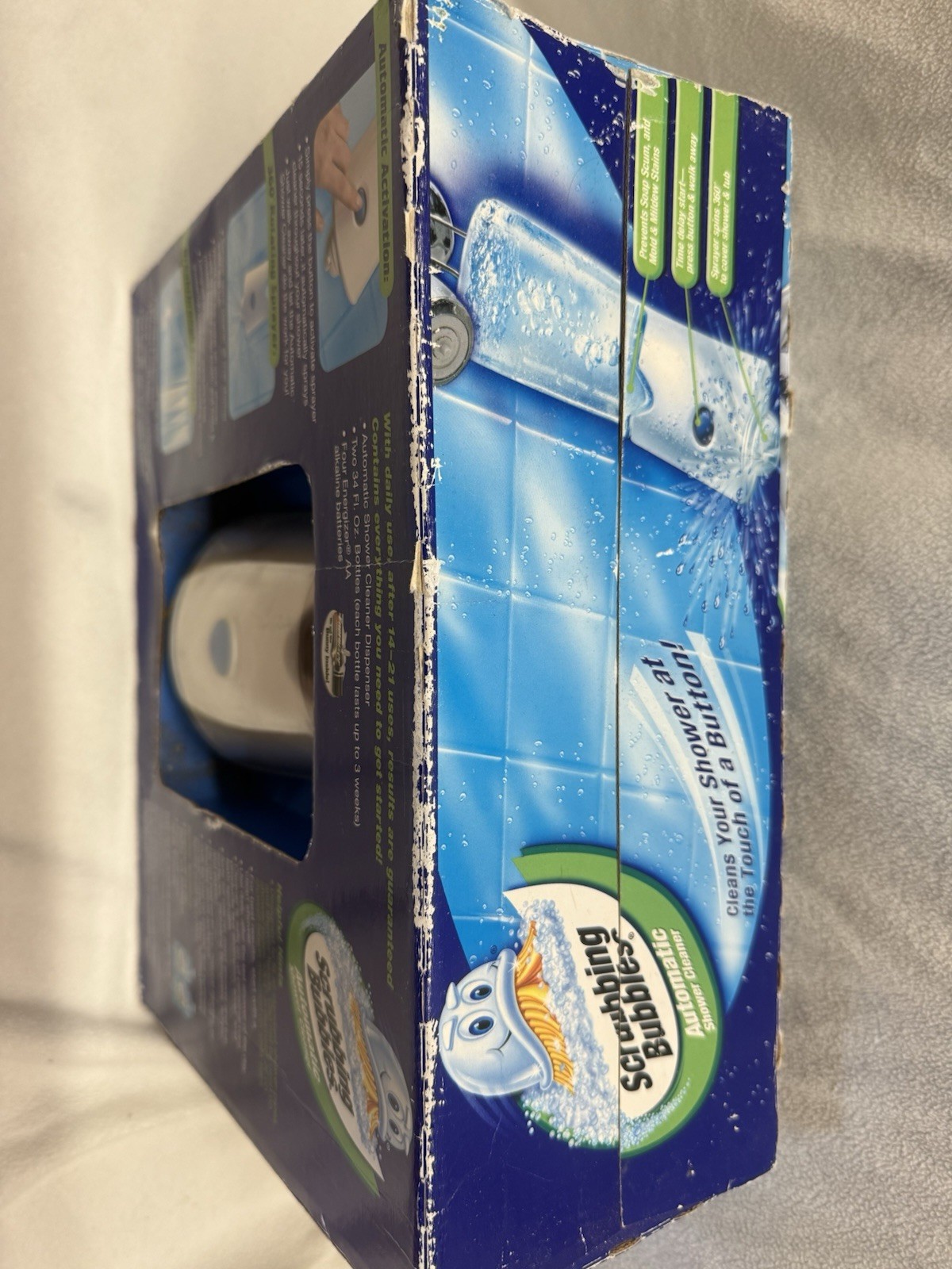 Scrubbing Bubbles AUTOMATIC BATHROOM SHOWER CLEANER Kit w/ 4 Cleaning Solutions