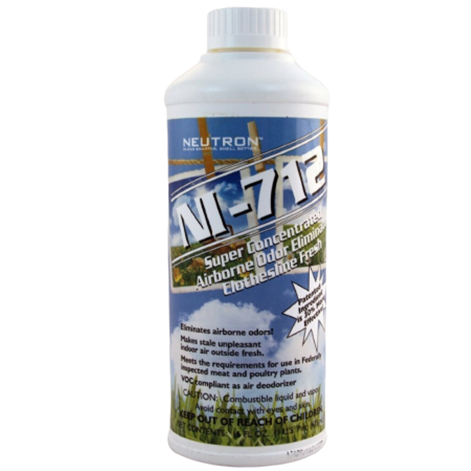 Ni-712 Odor Eliminator, Clothesline Fresh, 1 Pint