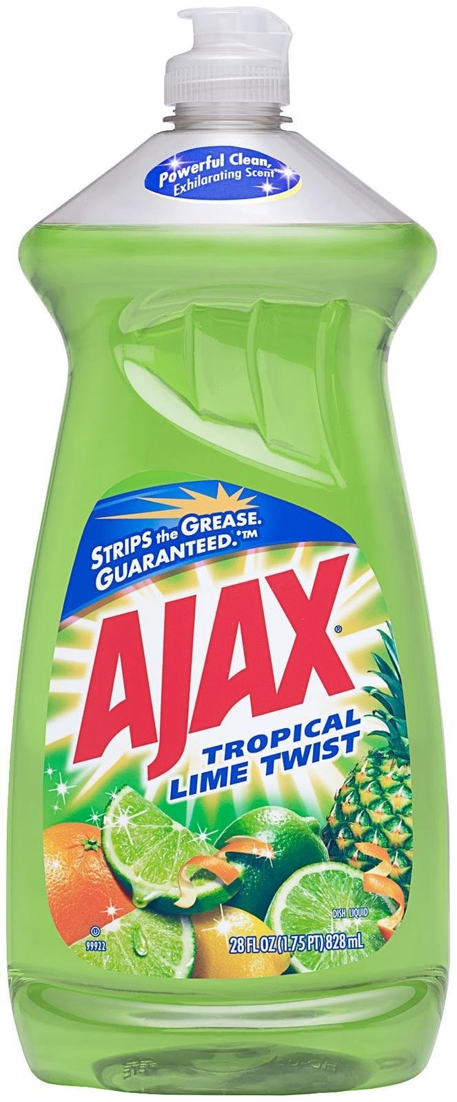 Ajax Tropical Lime Twist Dish Liquid 1 Fl Oz Fresh Lime Scent Grease Cleaner