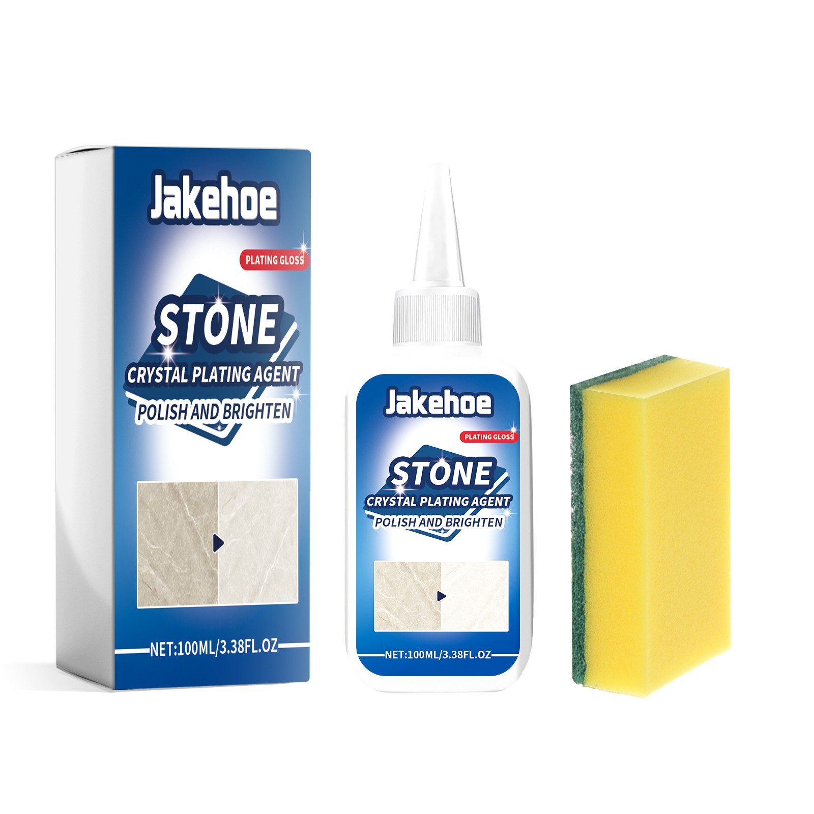 Marble Granite Stone Polish Sealer Protective Coating High Gloss Shine 100ml