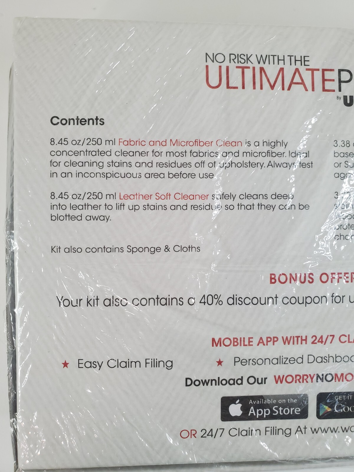 Furniture Care Kit Ultimate Plan by UNITERS Wood Leather Fabric Microfiber NEW