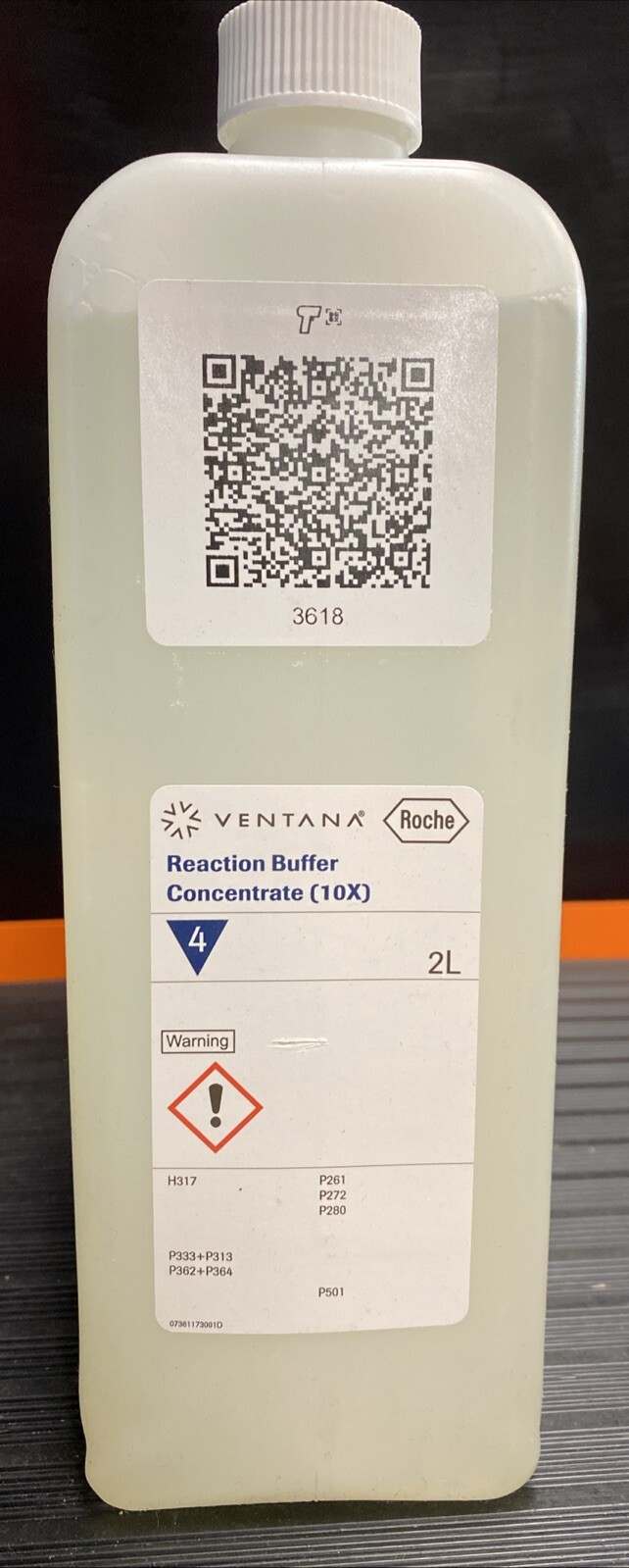 (2 Liters) Ventana 10X Reaction Buffer Concentrate, 950-300. Exp. 10/2026