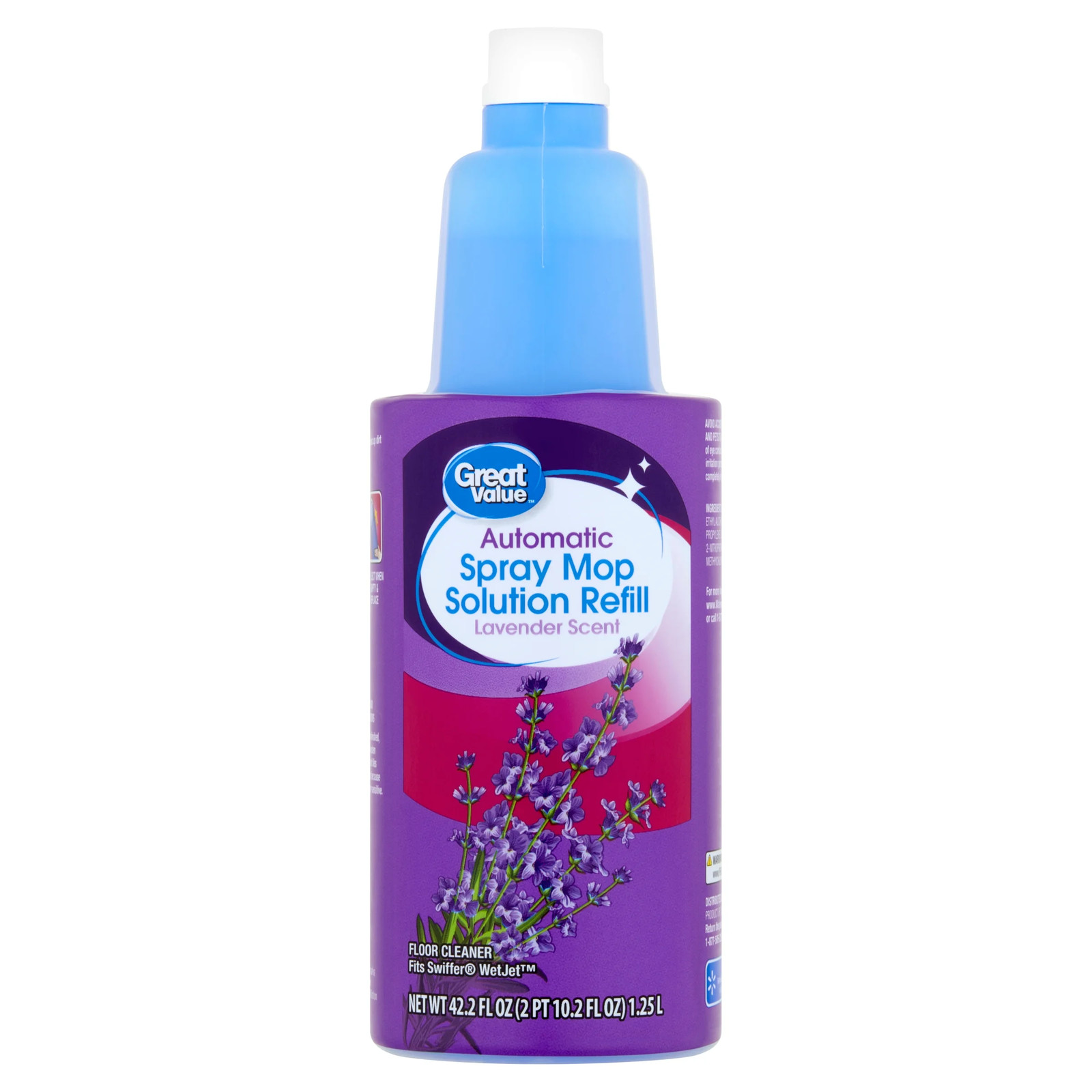 Auto Spray Mop Floor Cleaning Solution Refill, 42 fl oz Lavender Scent, 1 Count