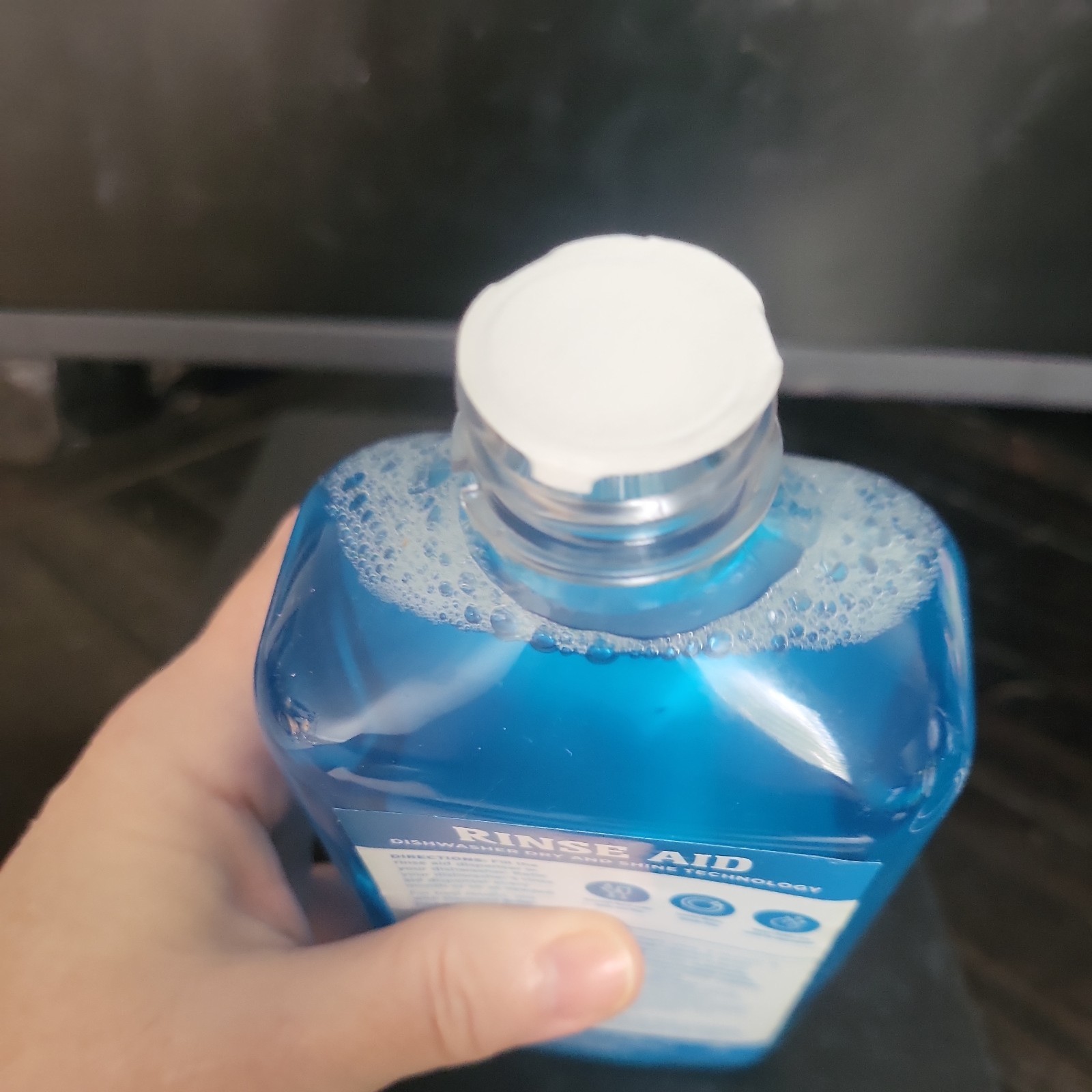 EcoSense Rinse Aid Dishwasher Dry & Shine. 16oz Bottle. Sealed. New