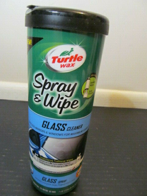 Turtle Wax Spray & Wipe Detailing Wipes/Spray: Glass or Leather Cleaner