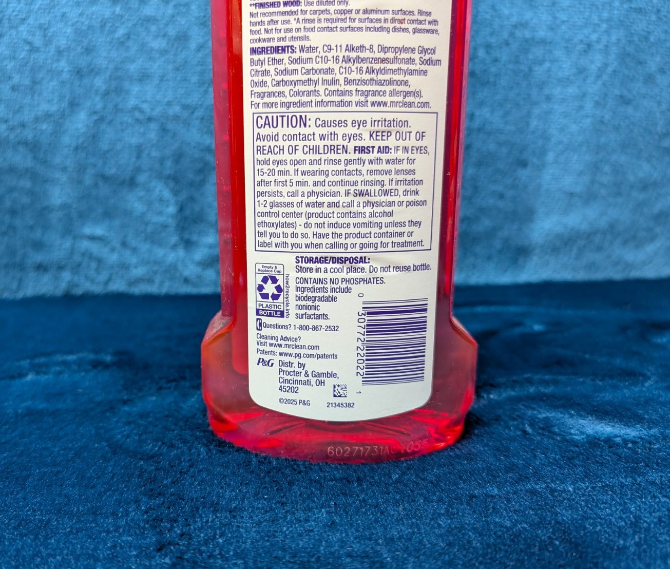 3 – 23oz Mr. Clean Multi Surface Cleaner Febreze Watermelon Household Scent