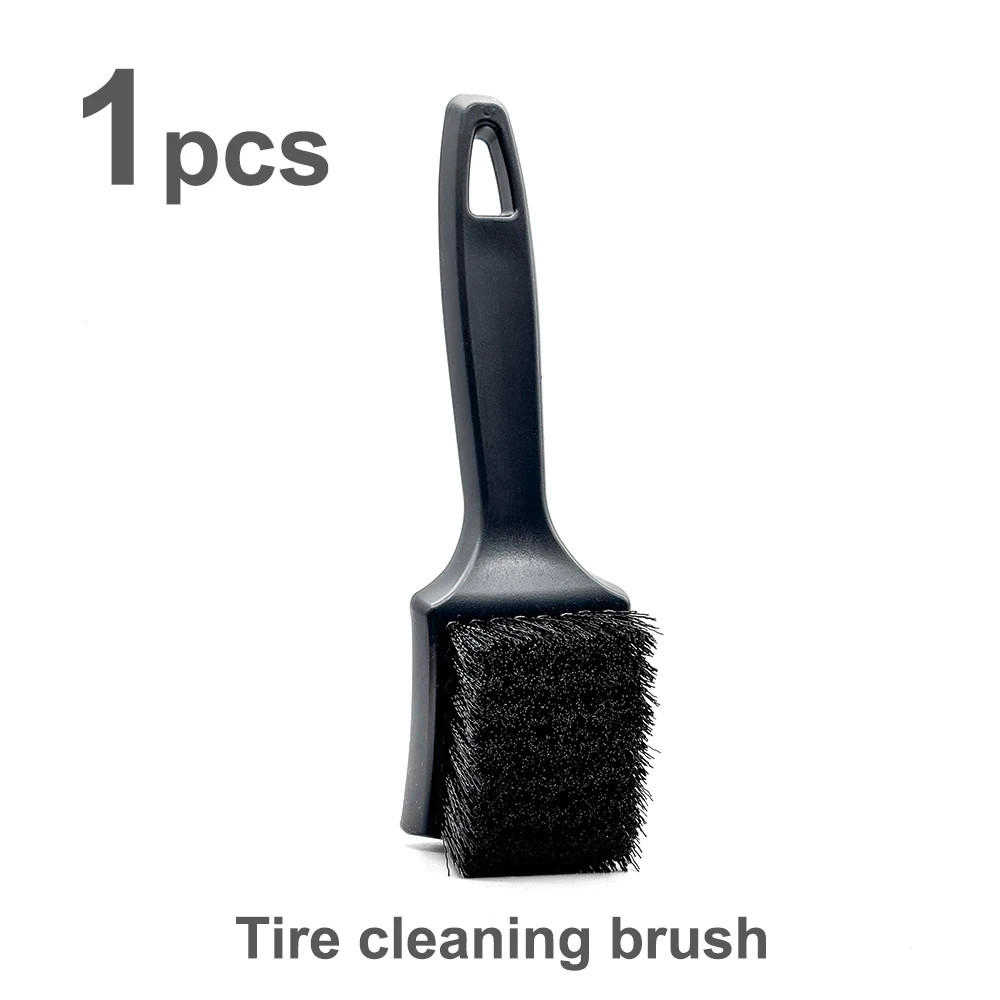 Car Tire Rim Brush Carpet Wheel Details Hub Vehicles Washing Hard Bristle Brush