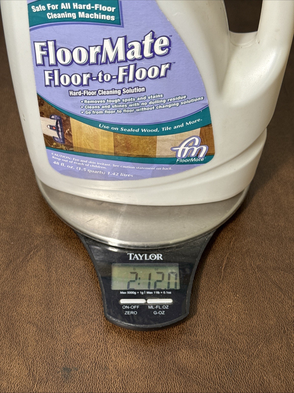 Vintage Hoover Floormate Floor to Floor Hard Floor Cleaning Solution 48 oz. 75%