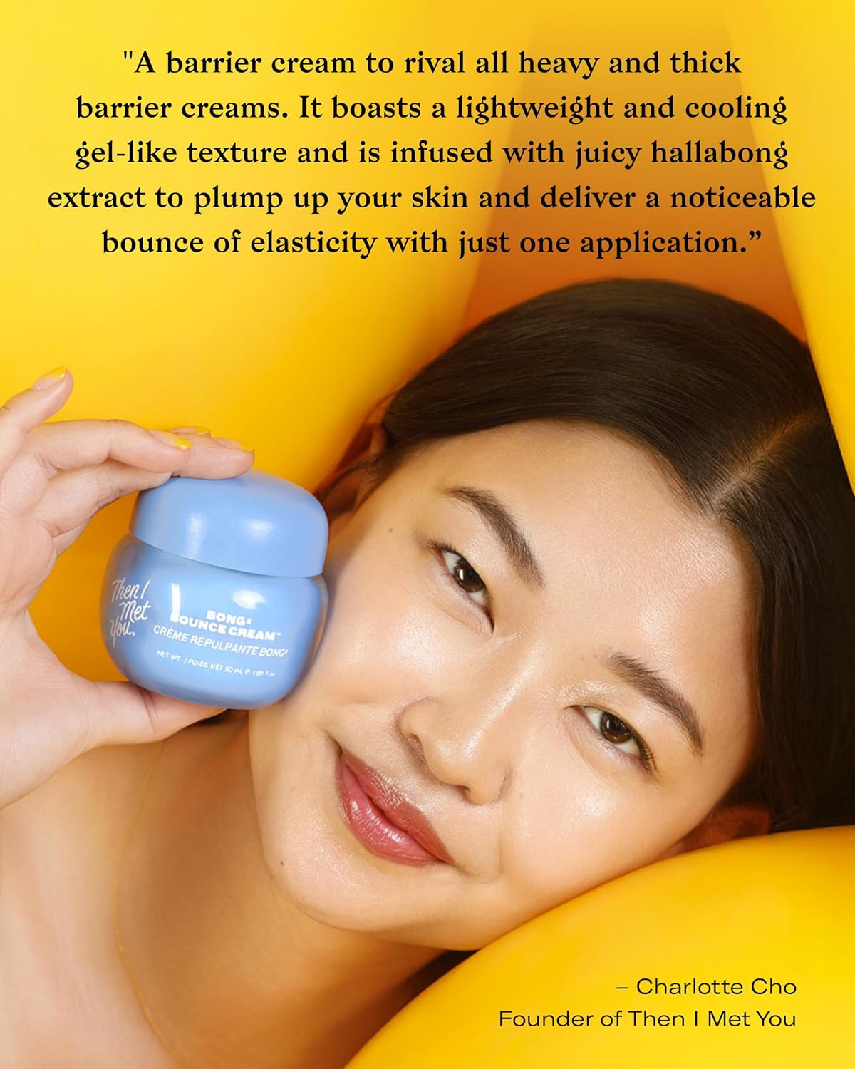 Bong² Bounce Cream, Allure Best of Beauty 2025, Lightweight Gel Cream Barrier Mo