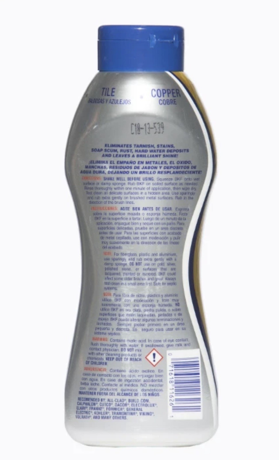 Bar Keepers Friend Soft Cleanser, 26 oz Squeeze Bottle