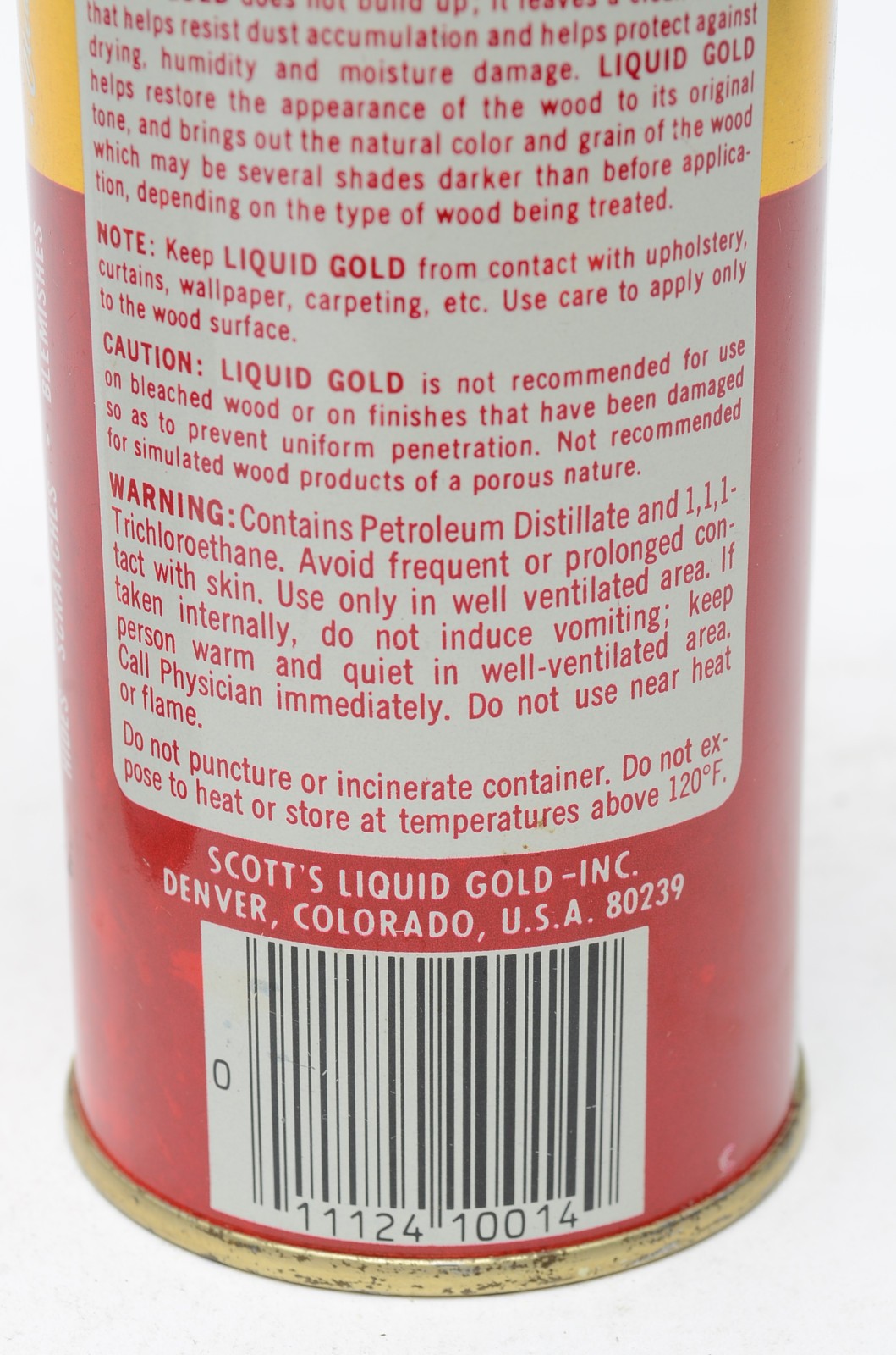 Scott’s Liquid Gold Wood Cleaner Preservative Lot Pourable & Aerosol Almond USA