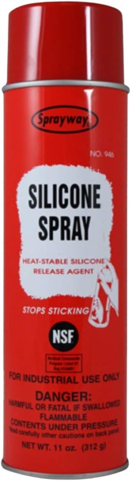 Silicone Spray and Release Agent, 11 oz, clear