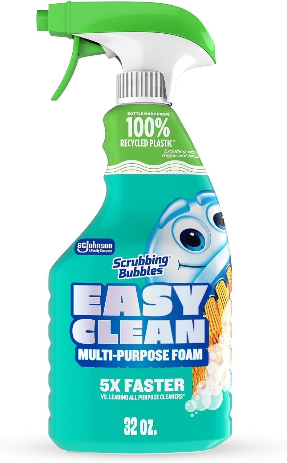 Scrubbing Bubbles Foaming Bleach-Free Bathroom Cleaner Spray – 32oz. Fast-Acting