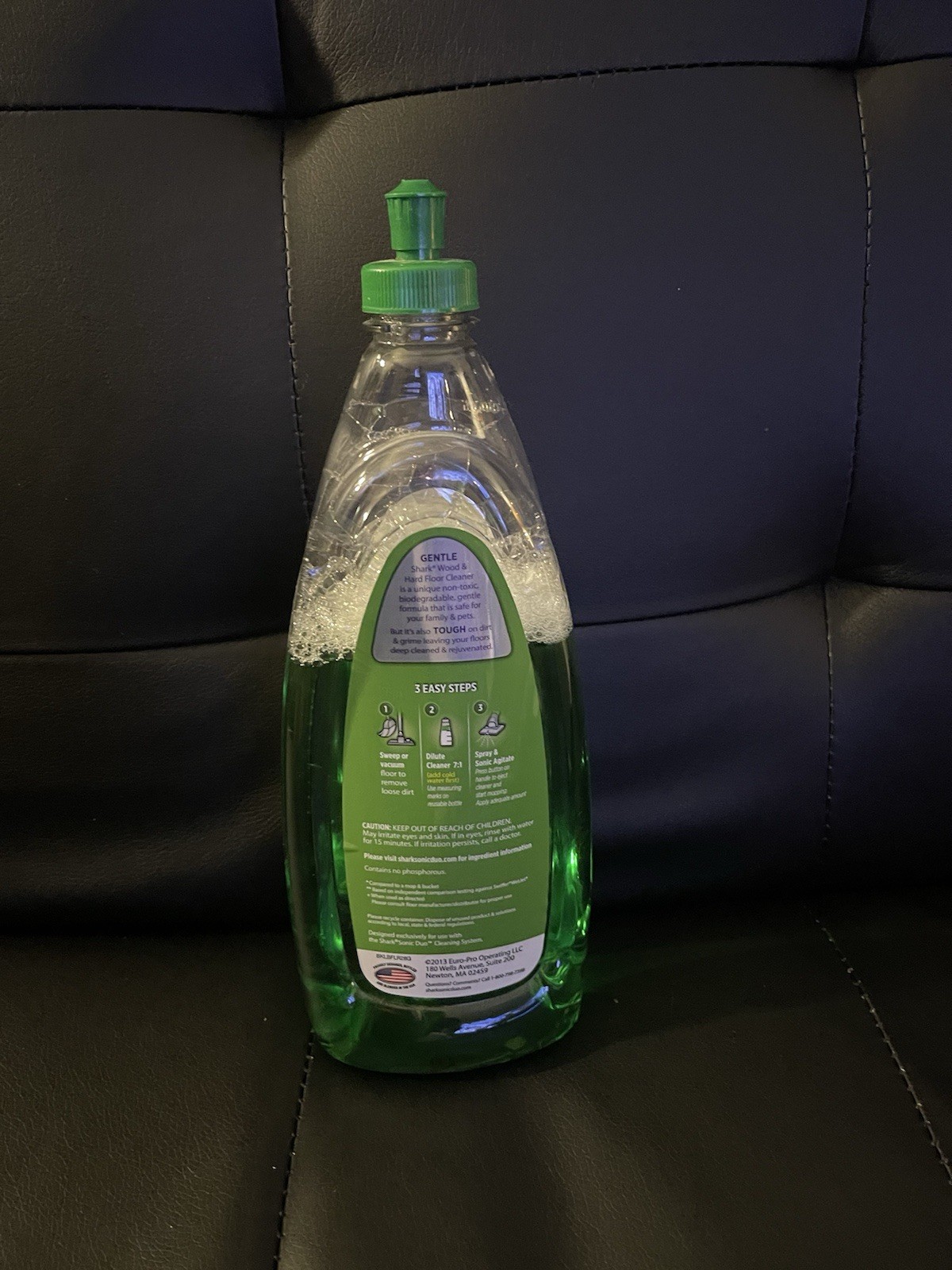 Shark Wood/Hard Floor Cleaner 28oz Italian Citrus Sonic Duo Tile Concentrate 70%