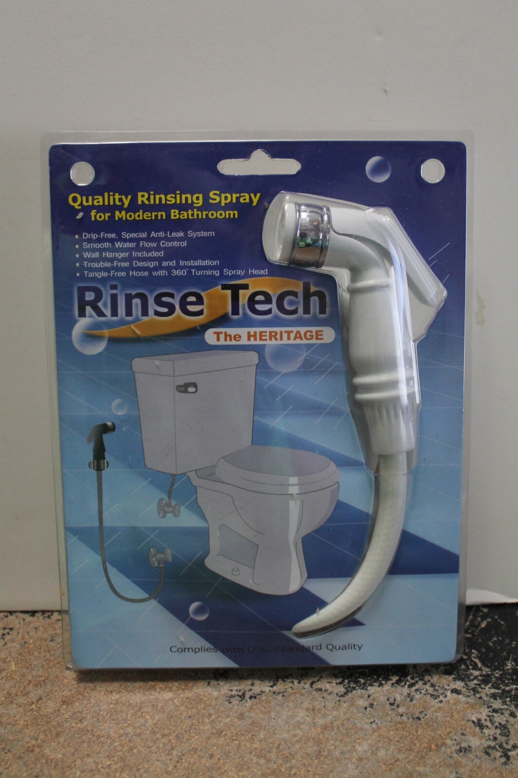 RINSE TECH The Heritage Quality Rinsing Spray for bathrooms NEW