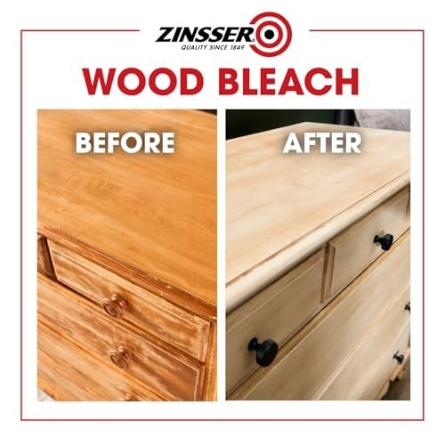 Zinsser 300451 Wood Bleach, Part A and B, 8 Ounce (Pack of 2)