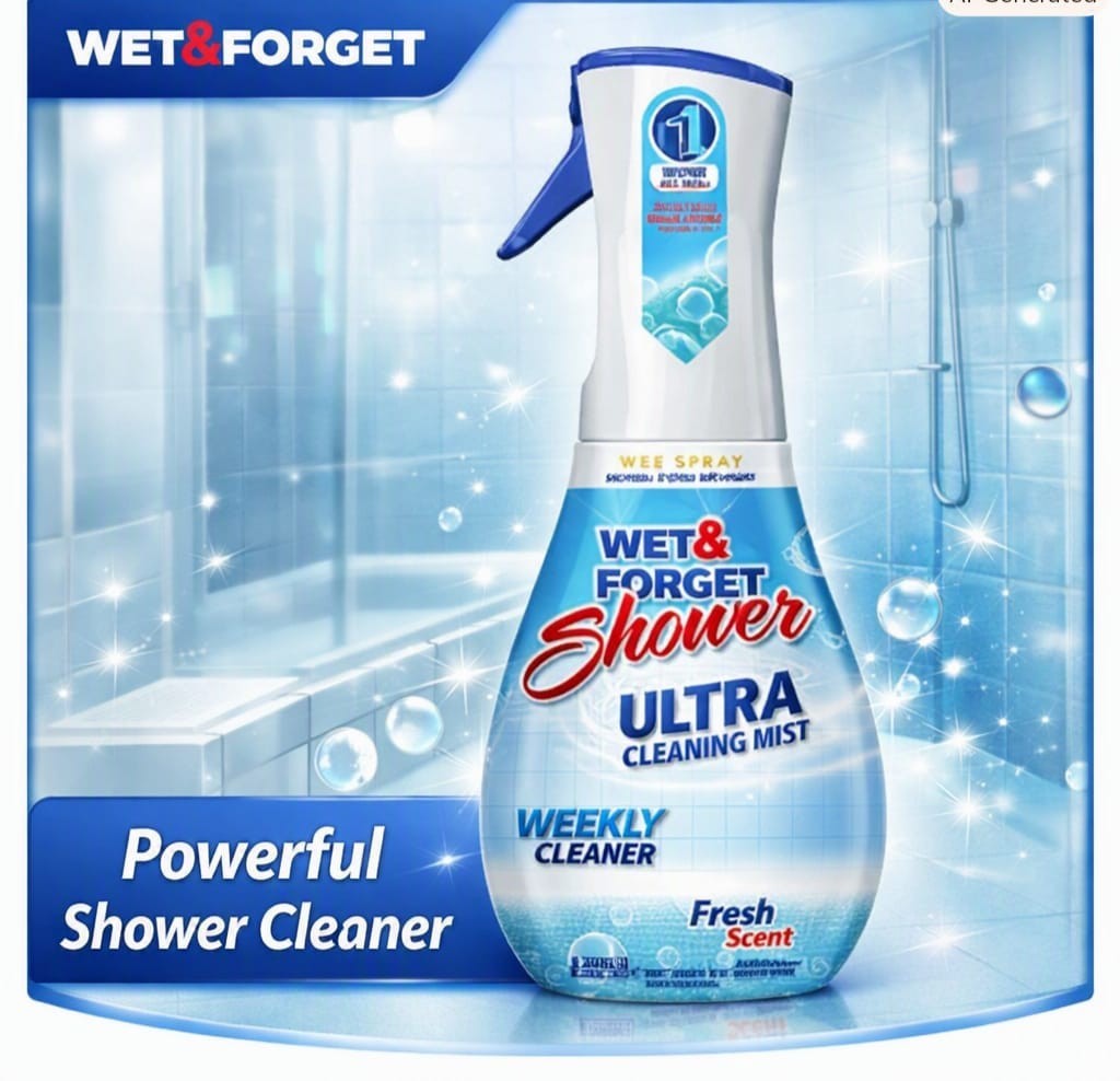 Wet & Forget Shower Ultra Cleaning Mist, Fresh Scent, 16.9 fl oz