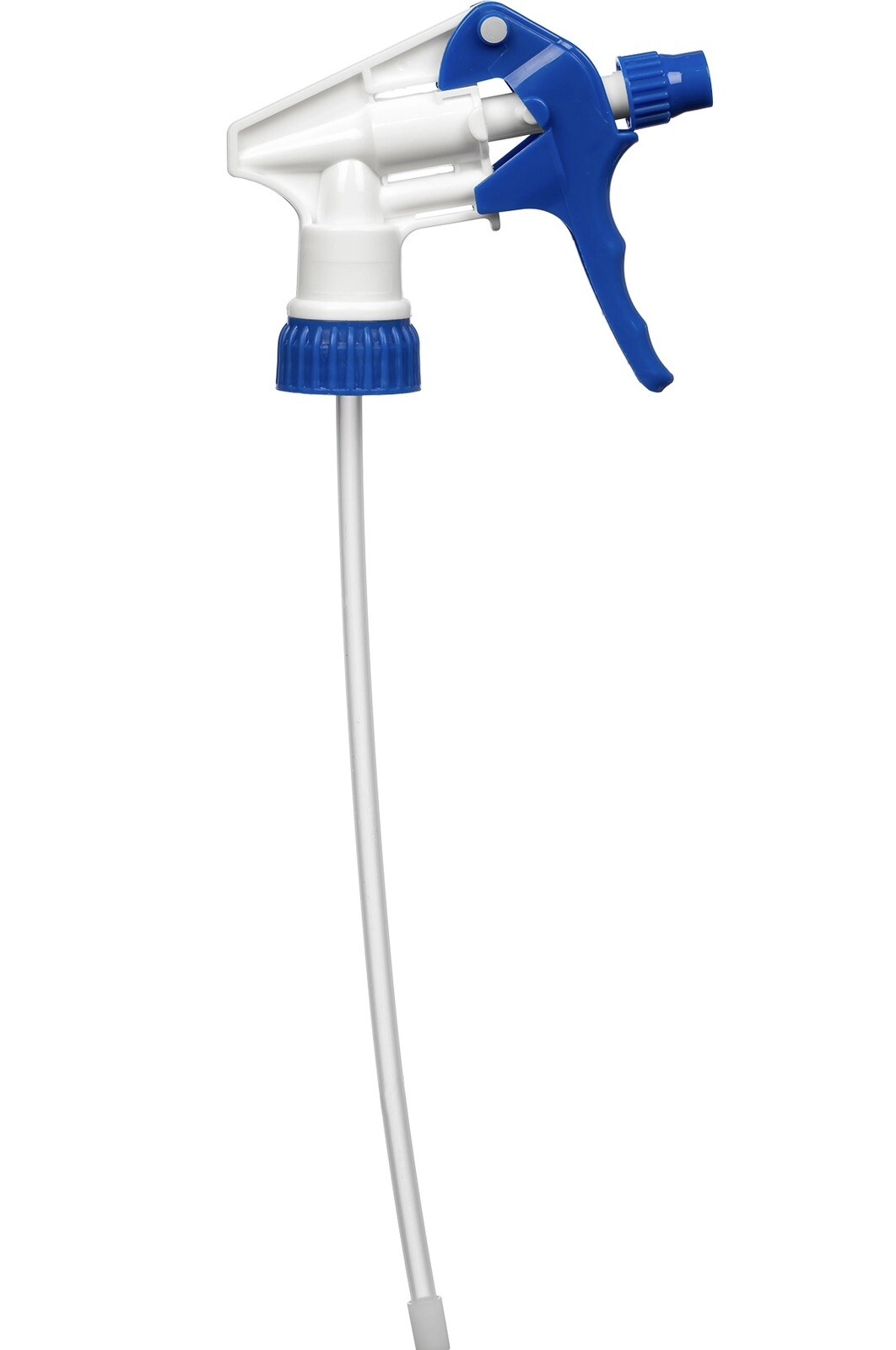 3 Pc Pack Red/White/Blue Heavy Duty Trigger Sprayer, 9- 1/4” Dip Tube 28-400