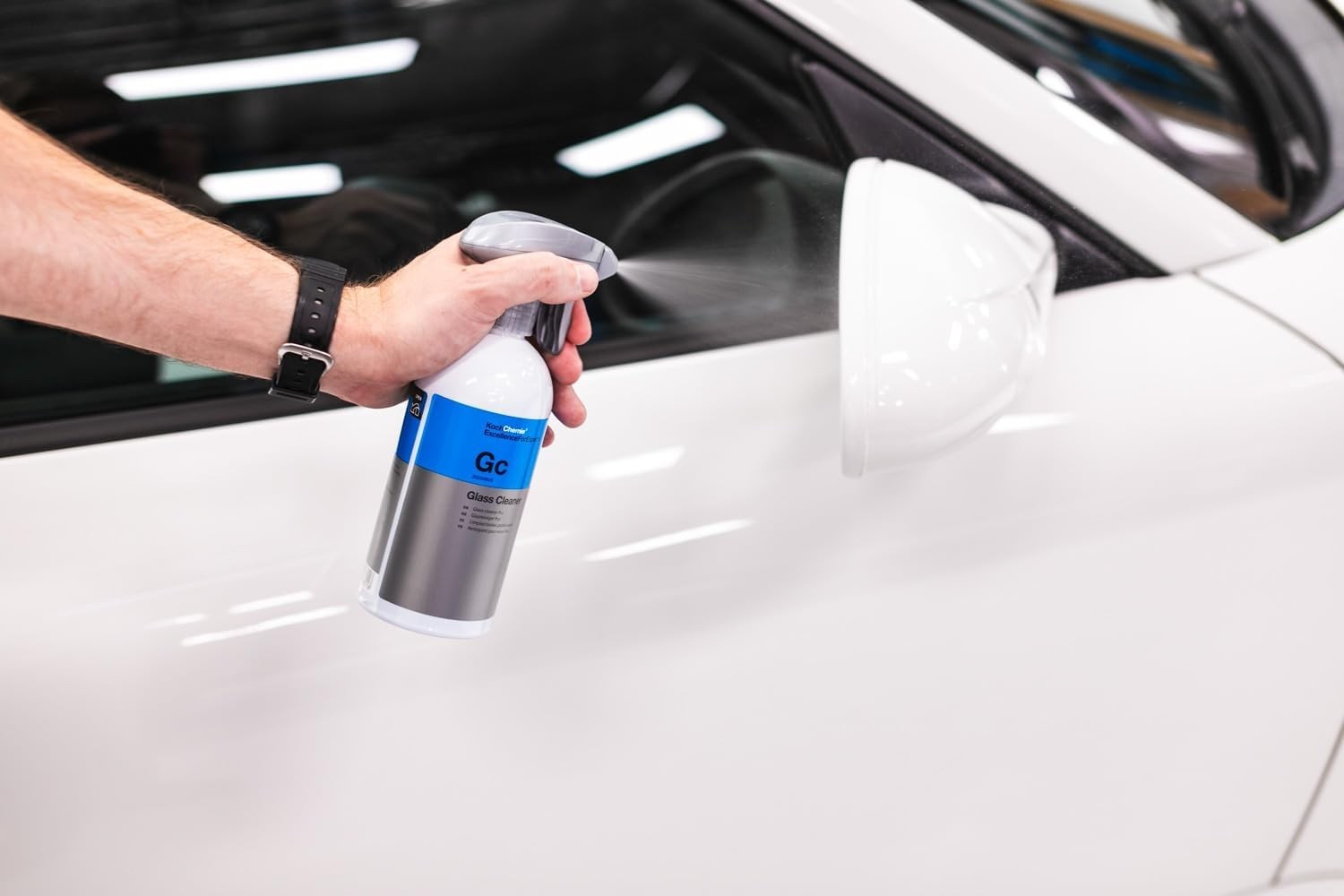 Pro Glass Cleaner 5L Streak-Free Formula – Removes Grease, Bugs, Oil