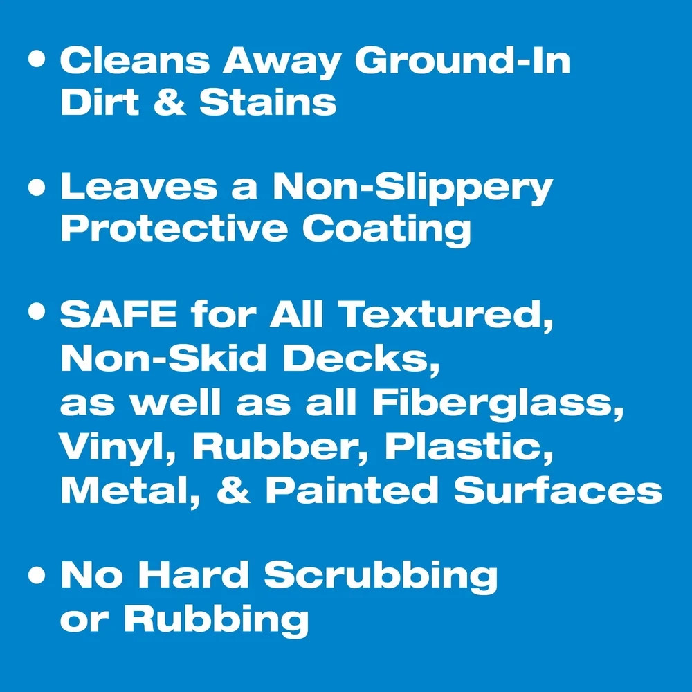 STAR BRITE Non-Skid Deck Cleaner & Protectant – Ultimate Boat Deck Wash