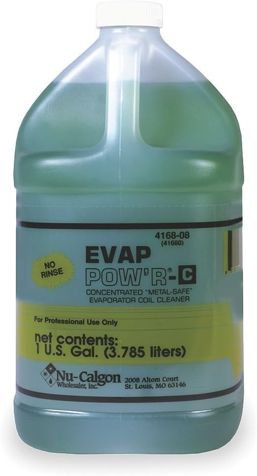 1 Gallon Evap Pow’r No Rinse Coil Cleaner for Optimal HVAC Performance