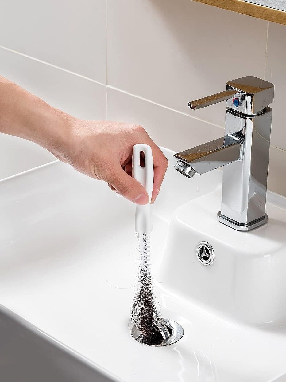Stainless Steel Handle Drain Brush Set for Hassle-Free Plumbing Maintenance