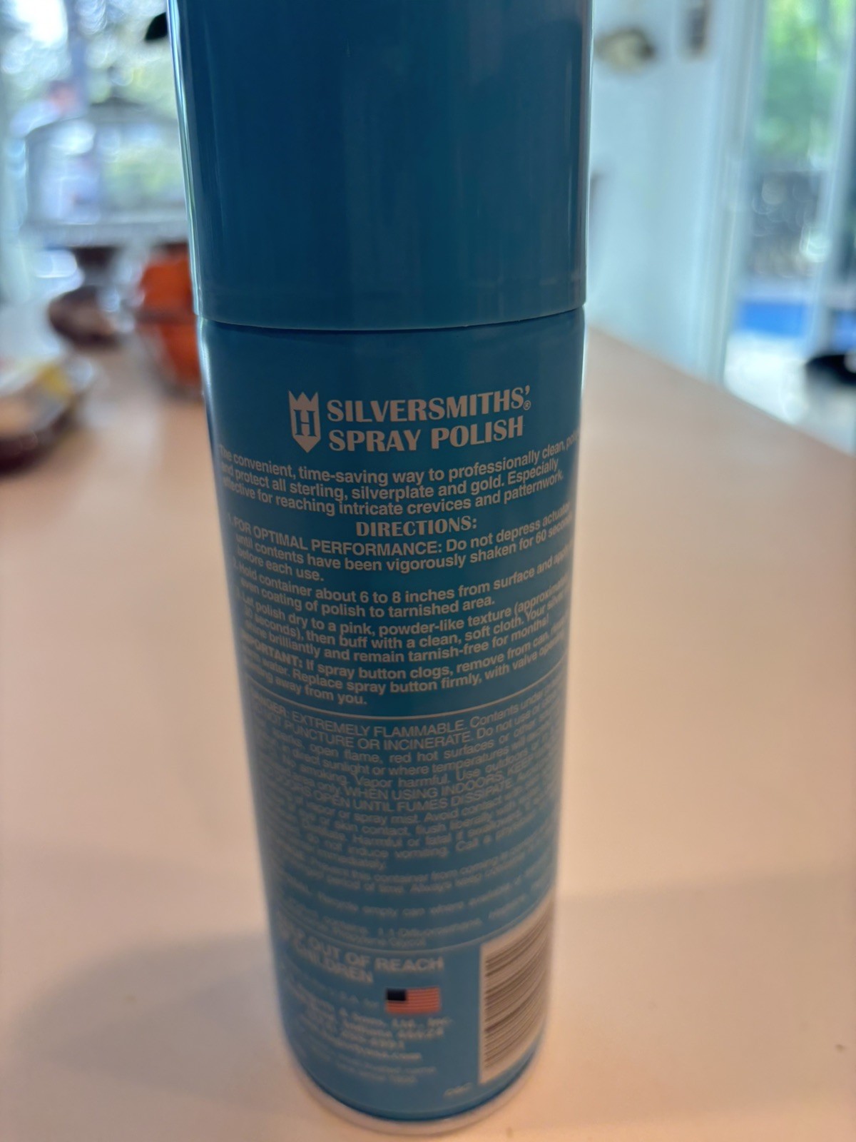 Hagerty Silversmiths Spray Polish With R-22 tarnish prevent 8.5oz. FULL