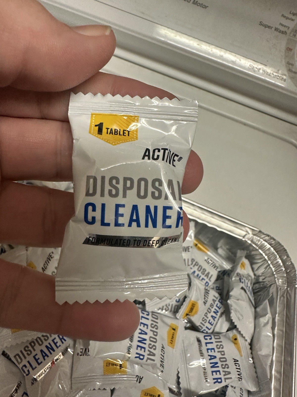 Active Garbage Disposal Cleaner Deodorizer Tablets 100 Tablets (No boxes)