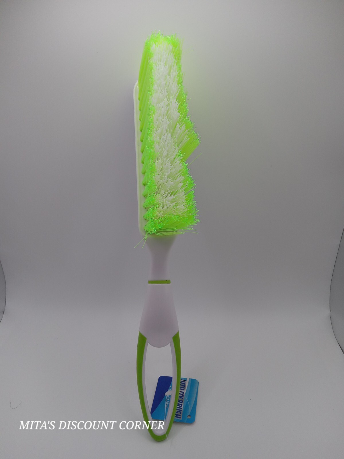 12.5-Inch Handled Utility Brush | Heavy-Duty Cleaning Tool-2 pk