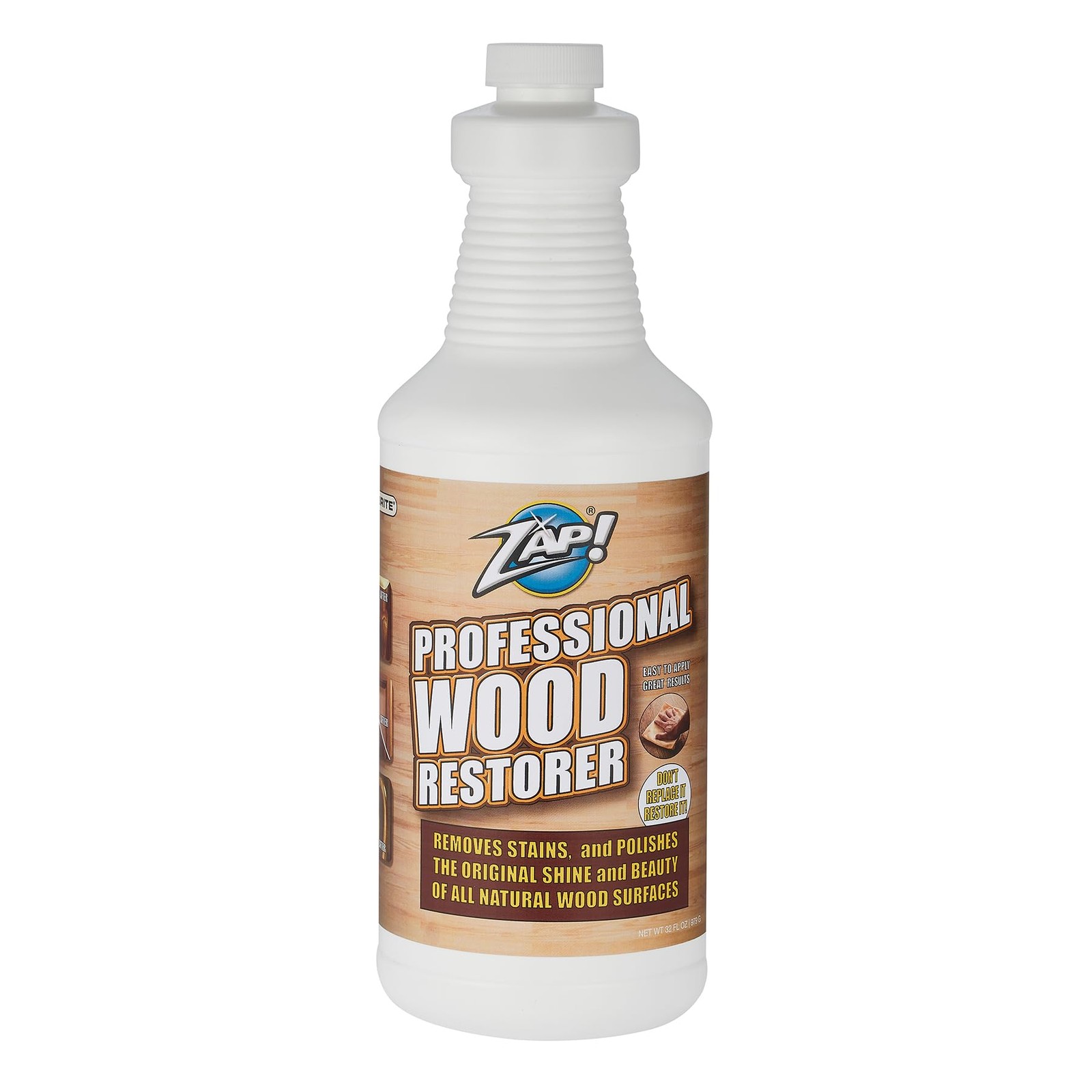 Wood Cleaner and Restorer 32oz Cleans Polishes Cabinets Furniture